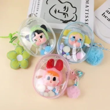 Túi Ví Búp Bê Trong Suốt Cổ Điển Khuyến Mãi 15400 - Ví Nữ Siêu Cute Giá Rẻ Chỉ 15400 đồng 1
