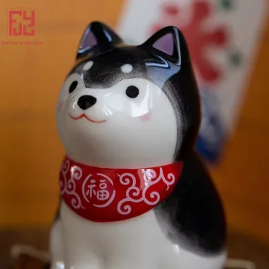 Tượng Chó Shiba Sứ Đẹp - Bày Tiểu Cảnh Giá Rẻ 150k Thay 187.5k Tượng Chó Shiba Sứ Đẹp - Bày Tiểu Cảnh Giá Rẻ 150k Thay 187.5k