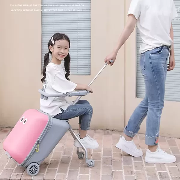 Hình ảnh sản phẩm Vali xe đẩy cao cấp vali ghế ngồi cho bé vali kéo cho bé du lịch 2in1 Meidecor Pehouse 23-40