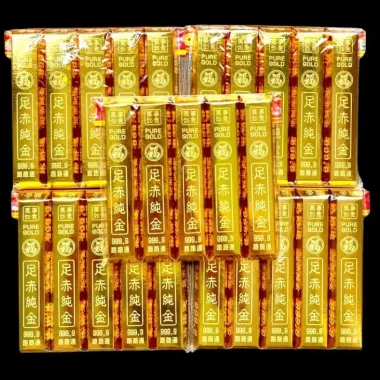 Vàng Thỏi Thần Tài Ngũ Sắc Cao Cấp Giá Rẻ - Giảm 3300đ Còn 15000đ 5