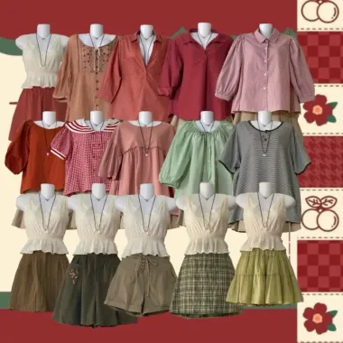Váy Babydoll Mori Girl Vintage 2hand Nhật Bản Siêu Cute - Chân Váy Xoè Giảm Giá 250K 3