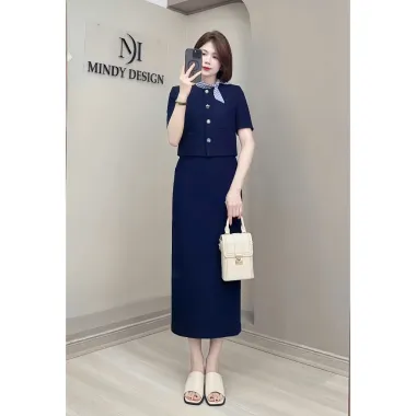 Váy Bút Chì Cạp Cao Che Bụng Công Sở Nữ V95 MindyDesign - Giá Chỉ 589k!
