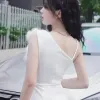 Váy đầm trắng đi tiệc tùng xoè 2 tầng tay cánh dơi November4th 4