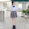 Váy Đồng Phục Kẻ Sọc Phong Cách Nhật Bản Preppy Xếp Ly Cao Cấp Giá 382.554đ Giảm Từ 485.844đ 4
