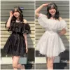 Váy Mini Bí Trễ Vai Corset Fluffy Dress NUAGE Giảm 21% - Chỉ 435000Đ 3