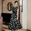 Váy nữ chấm bi công sở cao cấp giá rẻ Emvy Clothing EV28 - Giảm còn 286k từ 346k 1