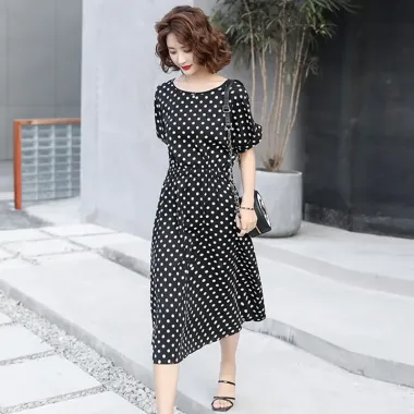 Váy nữ chấm bi công sở cao cấp giá rẻ Emvy Clothing EV28 - Giảm còn 286k từ 346k 5