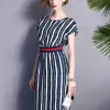 Váy nữ - Đầm dự tiệc thiết kế chiết eo che khuyết điểm tốt consert thủy thủ , phong cách Preppy học sinh VB06 6