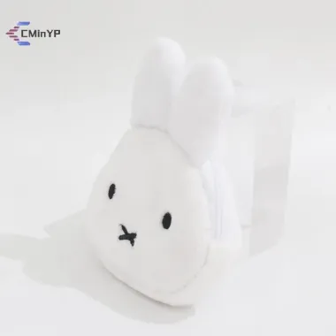 Ví Miffy Rabbit Sang Trọng Dễ Thương Cho Bé Gái - Túi Đổi Tiền Di Động Khóa Móc 1