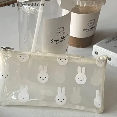 Ví Miffy Rabbit Sang Trọng Dễ Thương Cho Bé Gái - Túi Đổi Tiền Di Động Khóa Móc 5