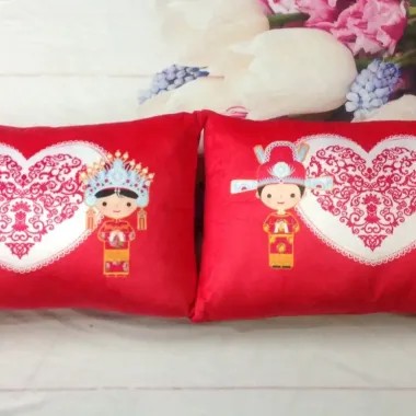 Vỏ Gối Đôi Tân Hôn 40-60cm Giá Rẻ 240k - Bộ Đẹp Cao Cấp Chất Lượng 4
