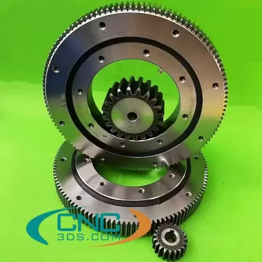 Vòng quay bánh răng LVEROR Vòng đeo tay cơ khí xoay 3D 1