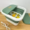 (XẢ KHO) Máy ngâm chân massage MICOE tự động 30 con lăn- tự động làm ấm nước, chống giật, sủi bọt, app điều khiển 3