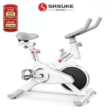 Xe đạp tập thể dục tại nhà, tập gym DS-600, SAKUKE SPORT nâng cao sức khỏe hỗ trợ nhịp tim