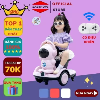 Xe Điện Trẻ Em Kèm Điều Khiển,Xe Xoay Vòng Cho Bé, Thăng Bằng 360 Độ Có Đai An Toàn, Có Đèn, Nhạc CORGI.MALL 4 Xe Điện Trẻ Em Kèm Điều Khiển,Xe Xoay Vòng Cho Bé, Thăng Bằng 360 Độ Có Đai An Toàn, Có Đèn, Nhạc CORGI.MALL 4