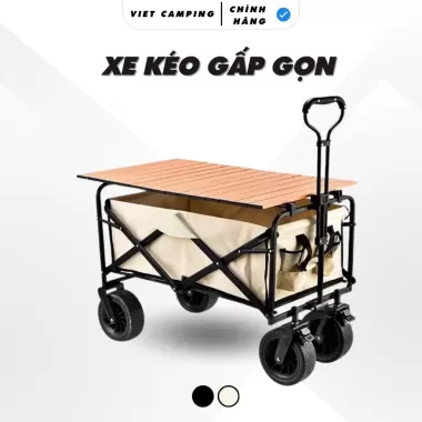 Xe Kéo Dã Ngoại Gấp Gọn Du Lịch Cắm Trại – Xe Kéo Đẩy Đựng Đồ Thương hiệu cao cấp Tmountain, Sức Chứa 120Kg - DCP16 Xe Kéo Dã Ngoại Gấp Gọn Du Lịch Cắm Trại – Xe Kéo Đẩy Đựng Đồ Thương hiệu cao cấp Tmountain, Sức Chứa 120Kg - DCP16