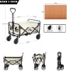 Xe Kéo Dã Ngoại Gấp Gọn Du Lịch Cắm Trại – Xe Kéo Đẩy Đựng Đồ Thương hiệu cao cấp Tmountain, Sức Chứa 120Kg - DCP16 5