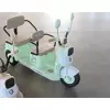 Xe máy điện 2 chỗ ngồi MẪU MỚI NHẤT W2888 có bàn đạp chân ga Đồ Chơi Toys Pin 3