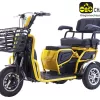 Xe máy điện 2 chỗ ngồi MẪU MỚI NHẤT W2888 có bàn đạp chân ga Đồ Chơi Toys Pin 6