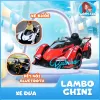Xe ô tô điện lambogini, xe đua F1 siêu nhanh, kết nối Đk qua ĐT, xe điện trẻ em 5