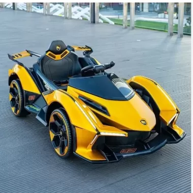 Xe ô tô điện trẻ em, Xe đua Lamborghini cho bé 9588 có nhạc đèn với 2 chế độ tự lái và điều khiển từ xa 6