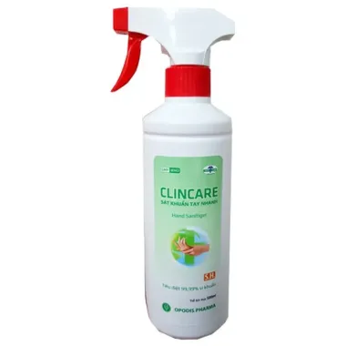 Xịt sát khuẩn nhanh khô Clincare SH70ml - Sát khuẩn bề mặt vật dụng hiệu quả giá 40k 4