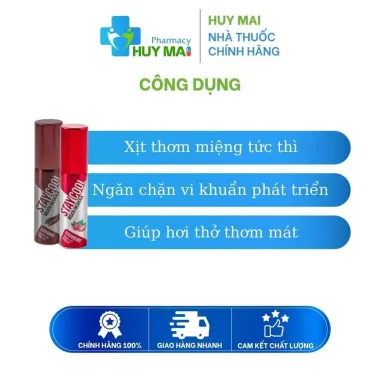 Xịt Thơm Miệng I'MK Breath Freshening Spray Công Thức Được Cấp Bằng Sáng Chế Tại HQ Về Khử Mùi Hôi Miệng