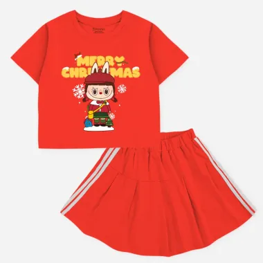 [5-6/10 về] Set váy cho bé gái halloween 5 chi tiết váy + túi + nơ + 2 đeo tay chất liệu gấm mềm chỉ vàng blingbling 6