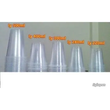 50 cốc nhựa dùng một lần đủ size 140ml 220ml 300ml 400ml 500ml 700ml chất liệu nhựa (có bán sỉ) - 230911 5
