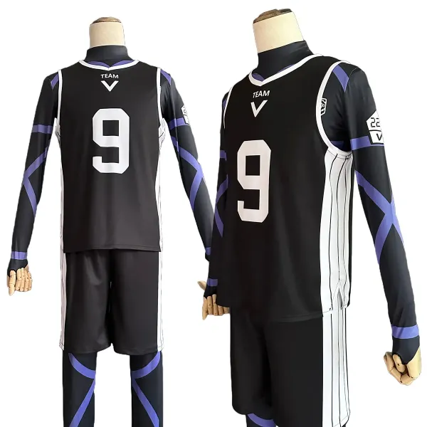 Hình ảnh sản phẩm Áo Jersey BLUE LOCK Seishiro Nagi Reo Mikage - Trang Phục Bóng Đá Giá Rẻ 38410đ
