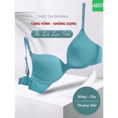 Áo Lót Su Lụa Sữa Mỏng Tàng Hình Không Lộ Viền - Giá Shock 35900đ