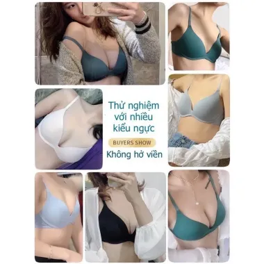 Áo Lót Su Lụa Sữa Mỏng Tàng Hình Không Lộ Viền - Giá Shock 35900đ