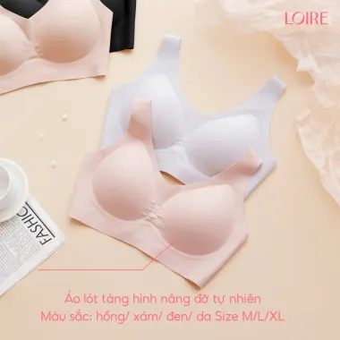 Áo Lót Su Lụa Sữa Mỏng Tàng Hình Không Lộ Viền - Giá Shock 35900đ 5 Áo Lót Su Lụa Sữa Mỏng Tàng Hình Không Lộ Viền - Giá Shock 35900đ 5