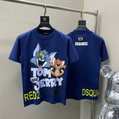 Áo Phông Nam Dsquared2 Tom and Jerry Giảm Sốc 84095K Còn 69500K - Boy Phố Phối Logo Cao Cấp