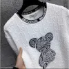 Áo Phông Nam Nữ Gấu Vân Nổi Chất Cotton Phong Cách Năng Động - Giảm 19050 còn 15000đ