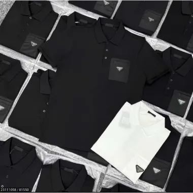 Áo Polo Nam Nữ Pra Logo Kim Loại - Vải Gai Thoáng Mát, Giảm 20% còn 196k 6 Áo Polo Nam Nữ Pra Logo Kim Loại - Vải Gai Thoáng Mát, Giảm 20% còn 196k 6