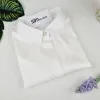 Áo sơ mi nữ ngắn tay lụa vân gỗ thoáng mát giá rẻ chỉ 275k LVGN001 1