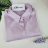 Áo sơ mi nữ ngắn tay lụa vân gỗ thoáng mát giá rẻ chỉ 275k LVGN001 6