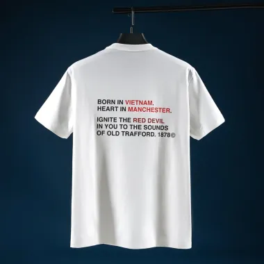 Áo Thun Bóng Đá Manchester United Giảm Giá Khủng 194350đ - Tee Red Devils Coton 100% Oversize Nam Nữ 6 Áo Thun Bóng Đá Manchester United Giảm Giá Khủng 194350đ - Tee Red Devils Coton 100% Oversize Nam Nữ 6