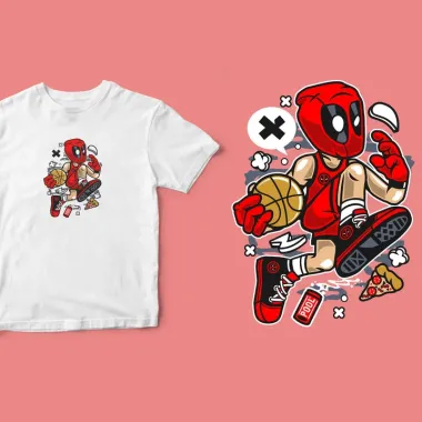 Áo Thun Dead Pool Oversize Cotton 100% Unisex - Giảm 65k, Chỉ 219200đ 5