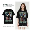 Áo Thun Hip Hop Cotton Tay Ngắn Dáng Rộng In Chữ Cá Tính Nam Nữ Giá 35k