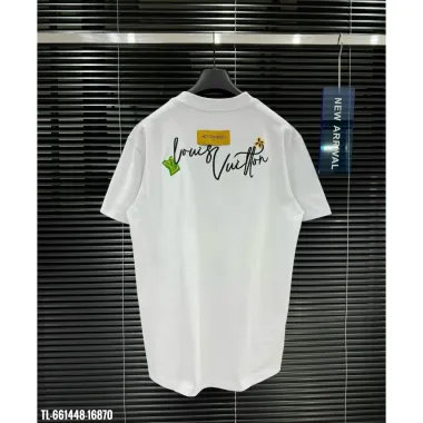 Áo Thun Nam Nữ L-V Cotton Thêu 2 Mặt Cao Cấp Giảm 17% Chỉ 69k