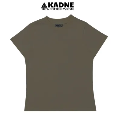 Áo thun unisex cotton 100% KADNE giá rẻ chỉ 89k - Cổ tròn form oversize nam nữ basi 6
