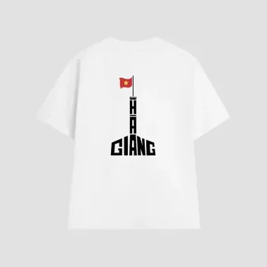 Áo Thun Unisex Hình Hà Giang Cotton Mềm Thoáng Mát Giá Cực Sốc Chỉ 649K TA090