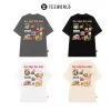 Áo Thun Unisex Teeworld Ăn Sập Hà Nội - Giảm 55k, Chỉ 279k, Form Rộng Nam Nữ