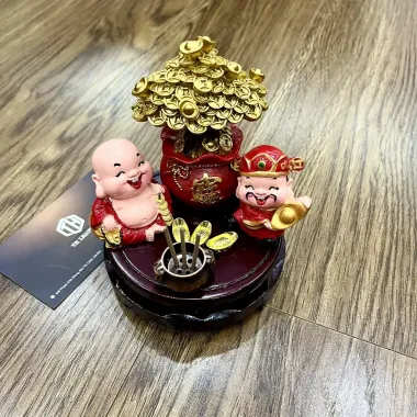 Bàn Thờ Thần Tài Mini Để Bàn - Tiết Kiệm 31k, Giá Chỉ 115k, Giao Tốc Hà Nội 1