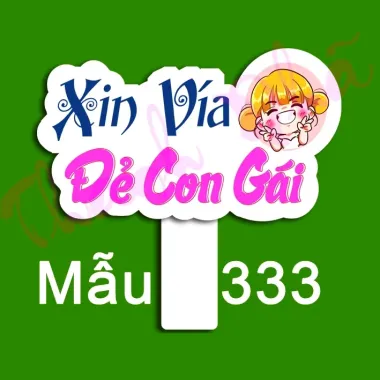Bảng Cầm Tay Sinh Nhật Giá Rẻ - Hashtag Thôi Nôi, Đầy Tháng Chỉ 14990đ 6