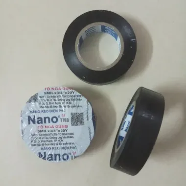 Băng keo điện nano cách điện và nhiệt giá rẻ chỉ 4800đ - Tô Nga Dũng GDAH 5