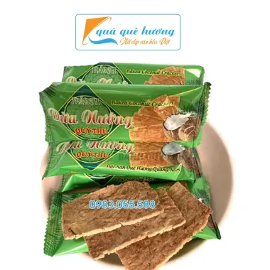 Bánh dừa nướng Quảng Nam giòn thơm 180g - Đặc sản giá chỉ 25k giảm từ 31.5k 3