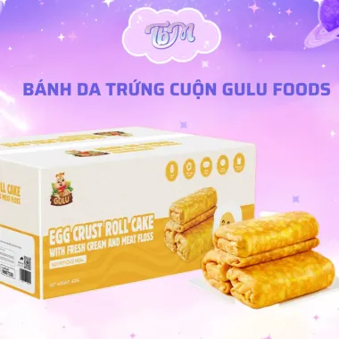 Bánh Gulu Foods Đa Vị Socola Cuộn, Da Trứng, Ruốc, Diêm Mạch - Giảm Giá 95000đ 6